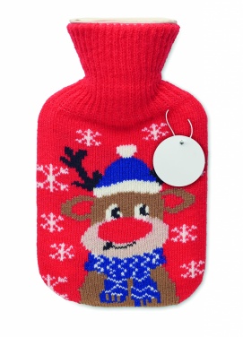 Logo trade promotional items image of: Hot water bottle 250ml