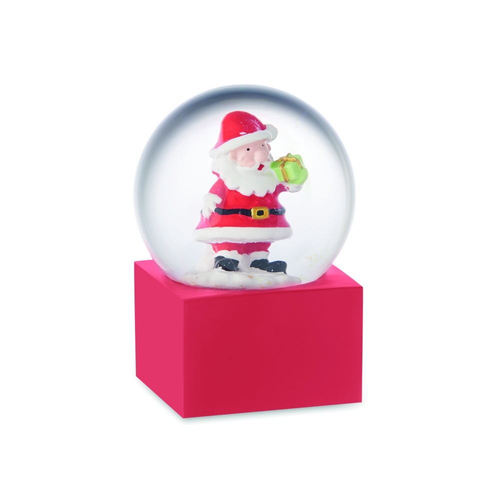 Logotrade promotional merchandise photo of: Small snow ball glass ornament