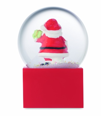 Logotrade business gifts photo of: Small snow ball glass ornament