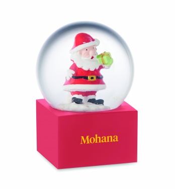 Logo trade promotional item photo of: Small snow ball glass ornament