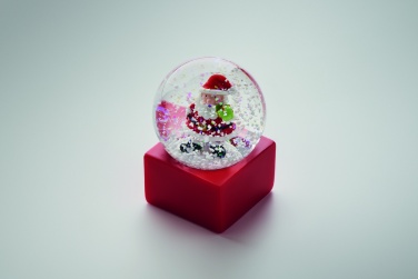 Logotrade corporate gift image of: Small snow ball glass ornament