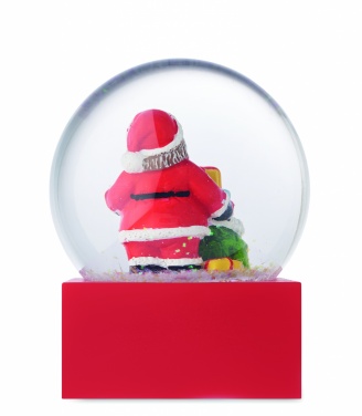 Logotrade business gift image of: Snow ball glass ornament