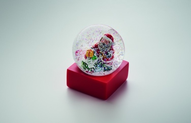 Logo trade advertising products picture of: Snow ball glass ornament