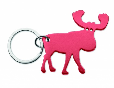 Logo trade promotional gifts image of: Recycled aluminium key ring