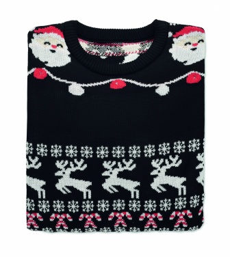 Logo trade promotional giveaway photo of: Christmas LED sweater L/XL