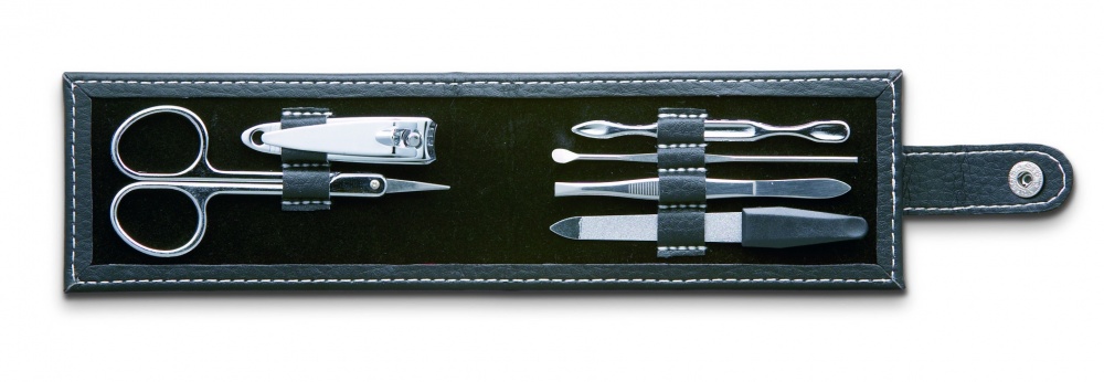 Logotrade promotional product image of: 6-tool manicure set in pouch