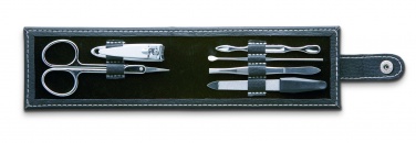 Logo trade promotional merchandise photo of: 6-tool manicure set in pouch