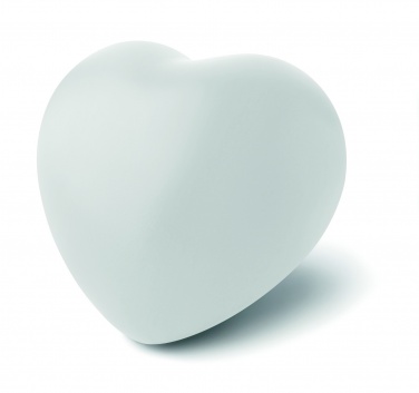 Logo trade promotional giveaways image of: Anti-stress heart PU material