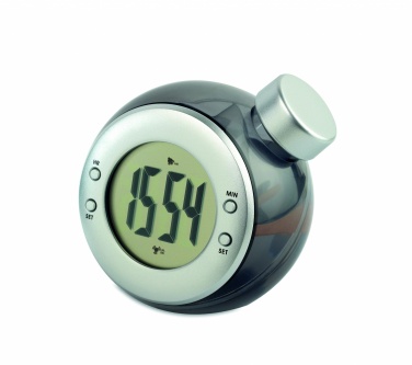 Logo trade promotional merchandise picture of: Water powered LCD desk clock