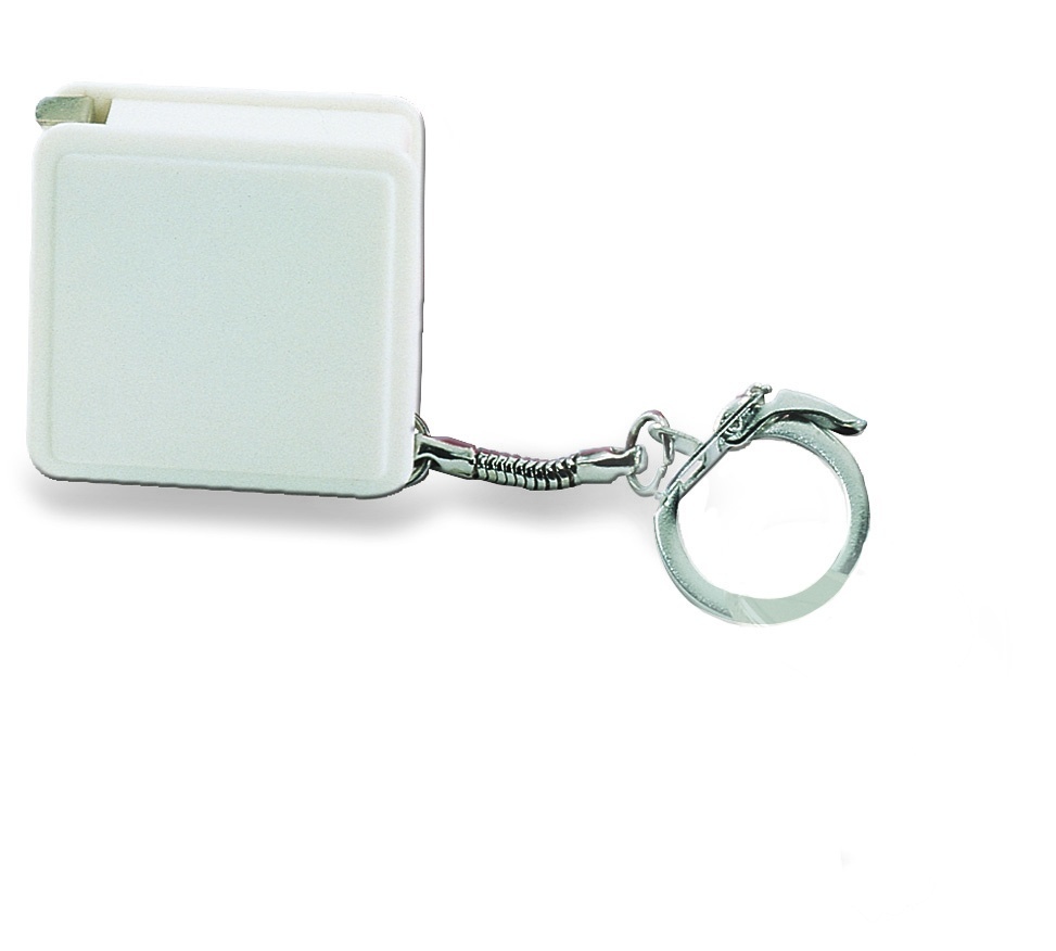 Logotrade promotional merchandise picture of: Key ring w/ flexible ruler 1m, Vantaa