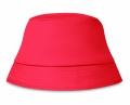 Cotton sun hat 160 gr/m², Red