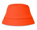 Cotton sun hat 160 gr/m², Orange