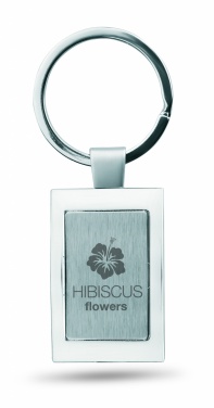 Logo trade promotional product photo of: Metal key ring Turku