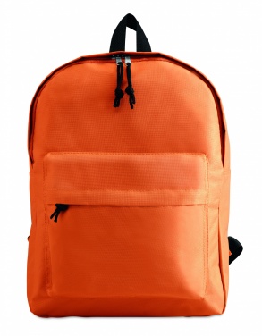 Logo trade promotional merchandise image of: 600D polyester backpack