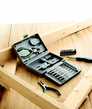 Logotrade advertising products photo of: Foldable 25 piece tool set