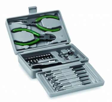 Logotrade promotional item picture of: Foldable 25 piece tool set