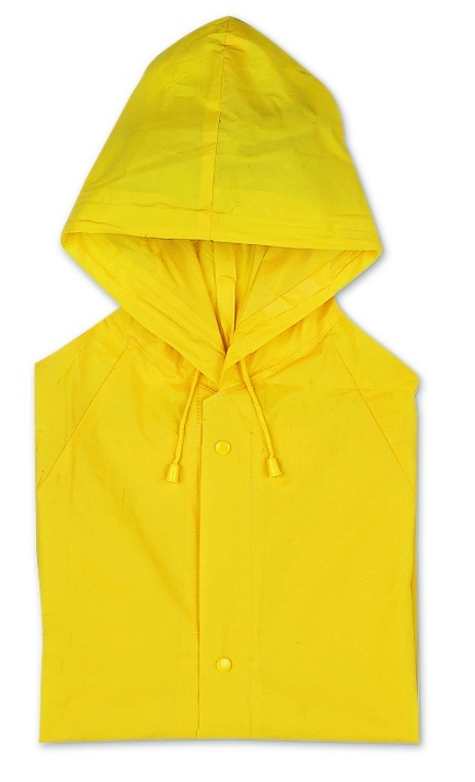 Logo trade corporate gift photo of: PVC raincoat with hood