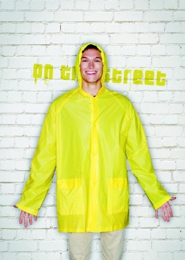 Logotrade promotional gift image of: PVC raincoat with hood