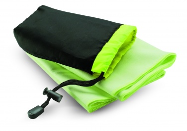 Logo trade promotional products picture of: Sport towel in nylon pouch