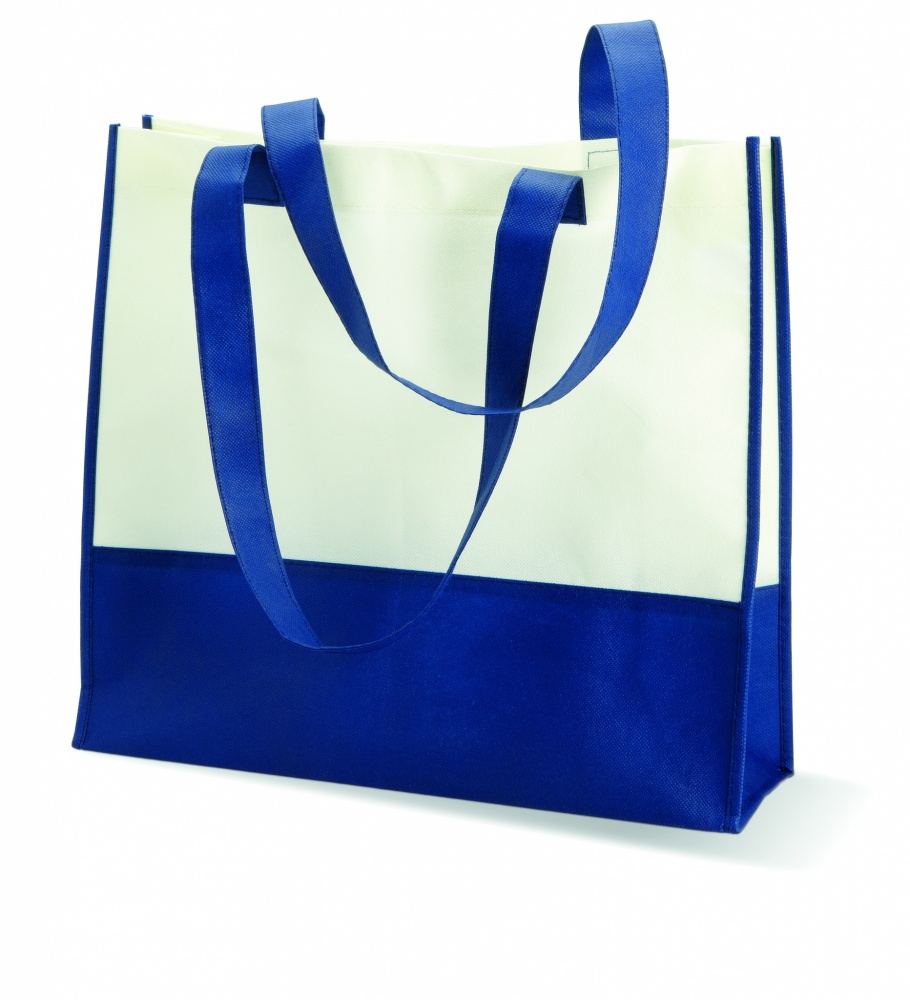 Logo trade promotional gifts image of: 80gr/m² nonwoven shopping bag