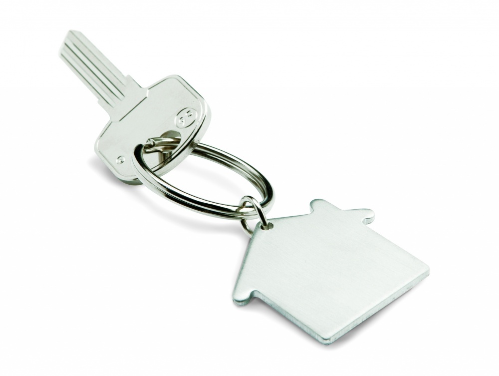 Logotrade promotional products photo of: Metal key holder house Lahti