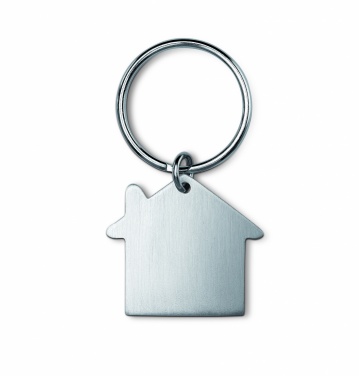 Logo trade corporate gifts picture of: Metal key holder house Lahti