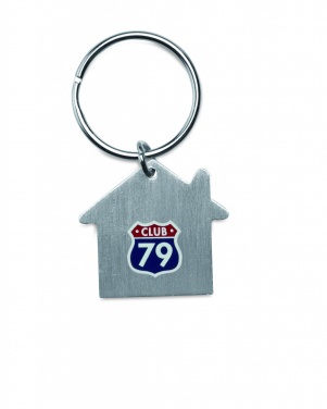 Logotrade promotional product picture of: Metal key holder house Lahti