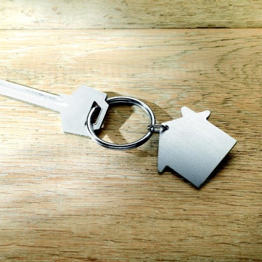 Logotrade corporate gift image of: Metal key holder house