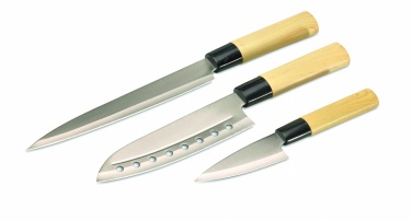 Logo trade promotional giveaway photo of: Japanese style knife set