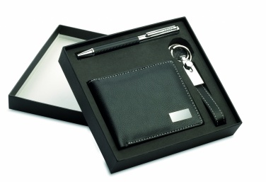 Logotrade promotional items photo of: Ball pen key ring and wallet Lappeenranta