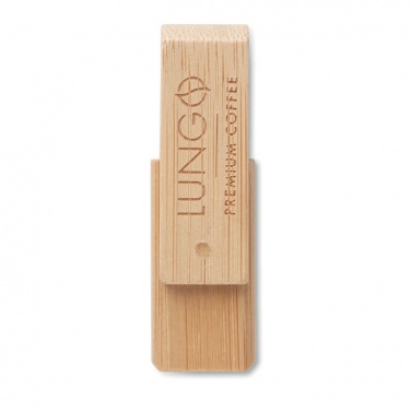 Logo trade promotional products picture of: Bamboo USB    16GB