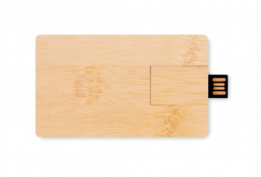 Logo trade corporate gift photo of: 16GB bamboo casing USB