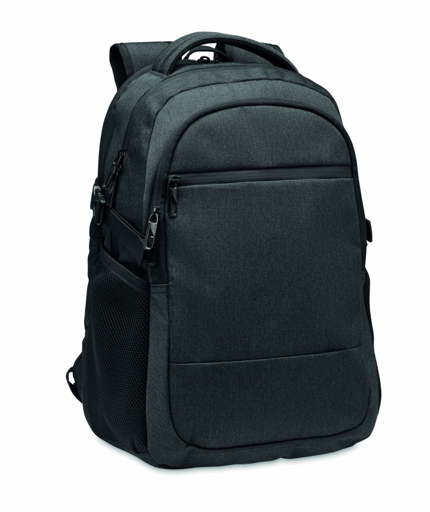 Logotrade promotional merchandise image of: 600D RPET laptop backpack