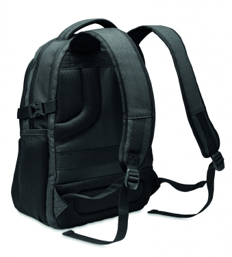 Logo trade corporate gift photo of: 600D RPET laptop backpack