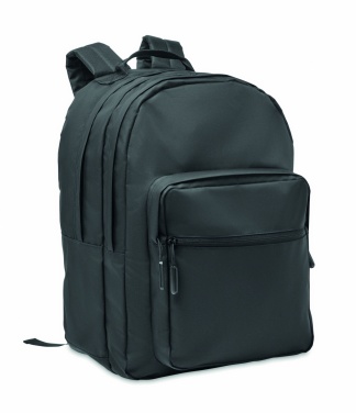 Logo trade promotional item photo of: 300D RPET laptop backpack