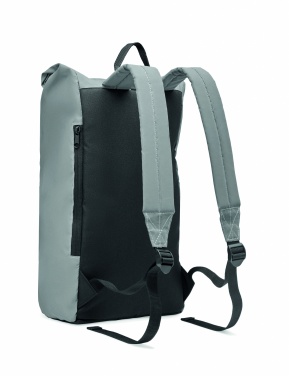 Logotrade promotional item picture of: Reflective Rolltop backpack