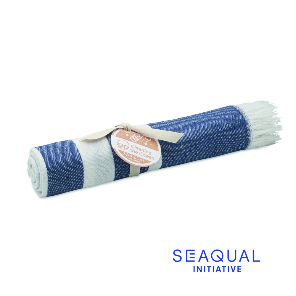 Logo trade promotional items picture of: SEAQUAL® hammam towel 100x170