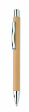 Logotrade business gift image of: Recycled paper push ball pen