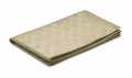 Table runner in polyester, Khaki