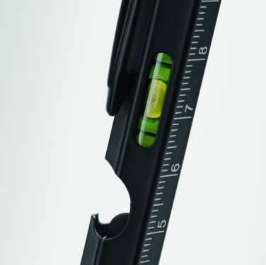 Logo trade promotional merchandise picture of: Spirit level pen with ruler