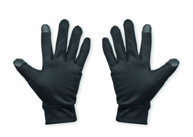 Logo trade promotional gift photo of: Tactile sport gloves