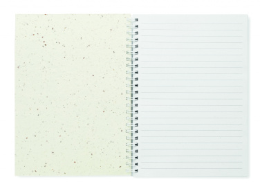 Logotrade promotional gift picture of: A5 seed paper cover notebook