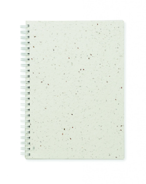 Logotrade corporate gift image of: A5 seed paper cover notebook