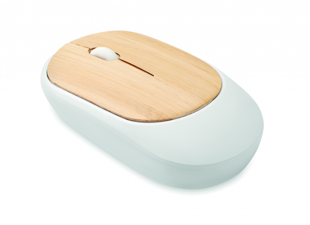 Logotrade promotional products photo of: Wireless mouse in bamboo