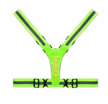 Logo trade promotional items picture of: Reflective body belt with LED