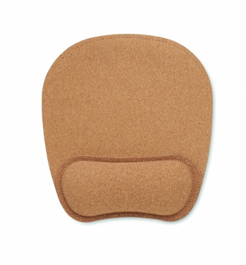 Logo trade corporate gifts picture of: Ergonomic cork mouse mat