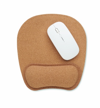 Logotrade corporate gift picture of: Ergonomic cork mouse mat