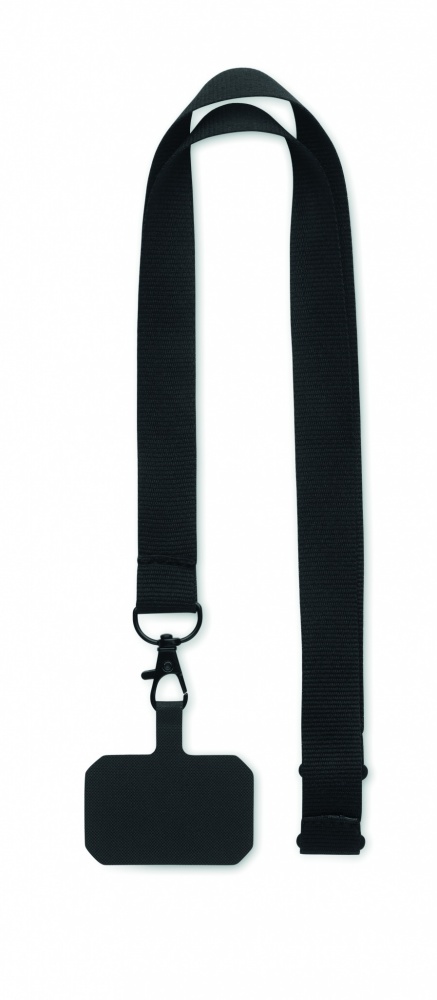 Logotrade promotional giveaway picture of: Phone holder lanyard