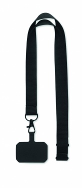 Logo trade promotional items image of: Phone holder lanyard