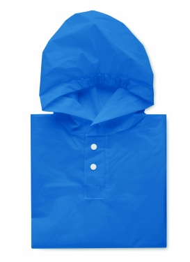 Logo trade advertising products picture of: PEVA kid rain coat with hood